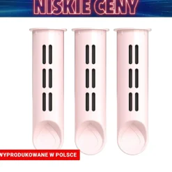 Zestaw wkadów filtrujacych Dafi, do butelki, 3 szt., baby pink