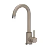Zlewozmywak jednokomorowy z baterią, granitowy, beżowy, Root Chef & Basic Long, 770 x 440 x 175 mm